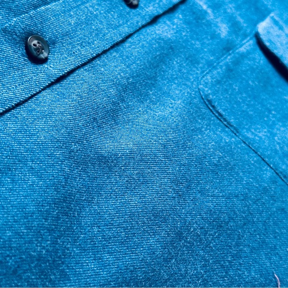 Johnnie-O Men’s XL Midnight Flannel Grommet Surf Long Sleeve Button Down Shirt - Picture 5 of 8